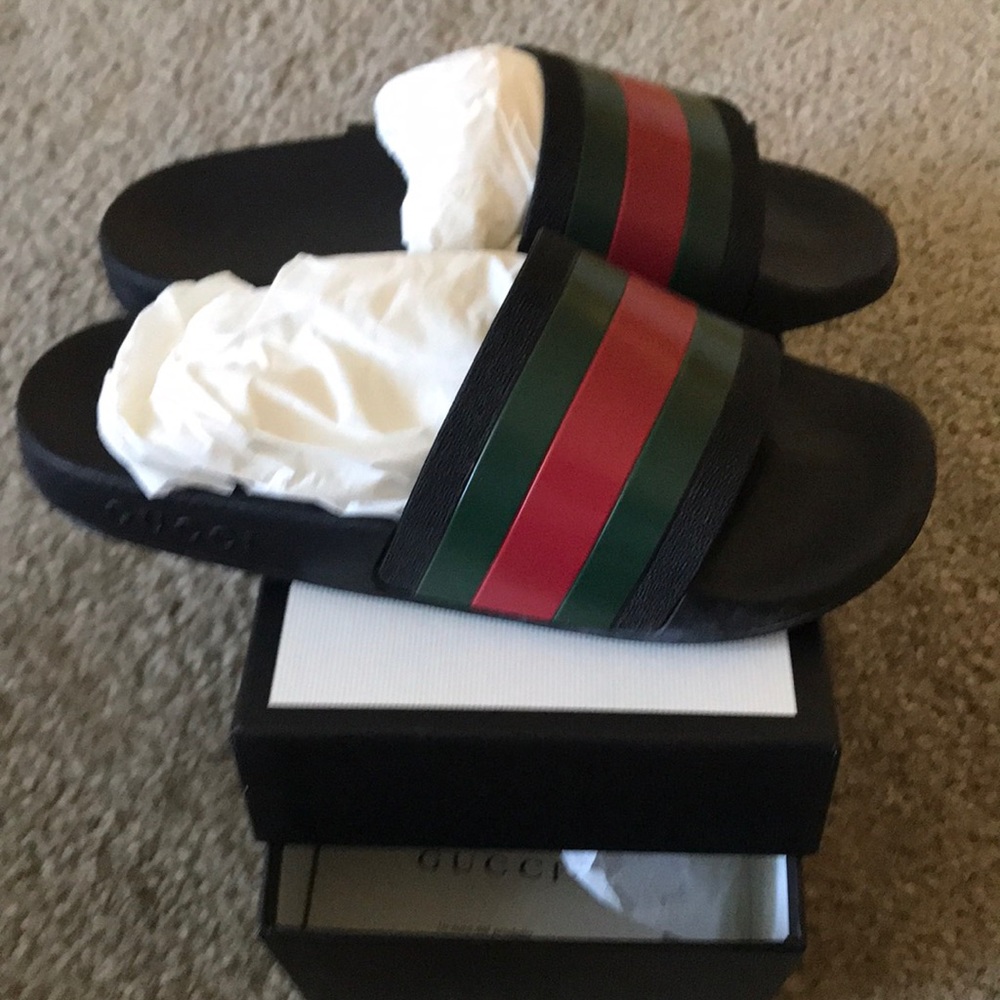 Gucci Kids Slides NWT